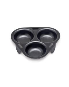 No-Stick 3 Egg Poacher