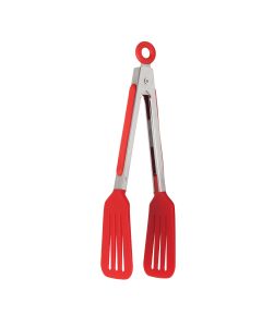 Red 8" Flipper Tongs