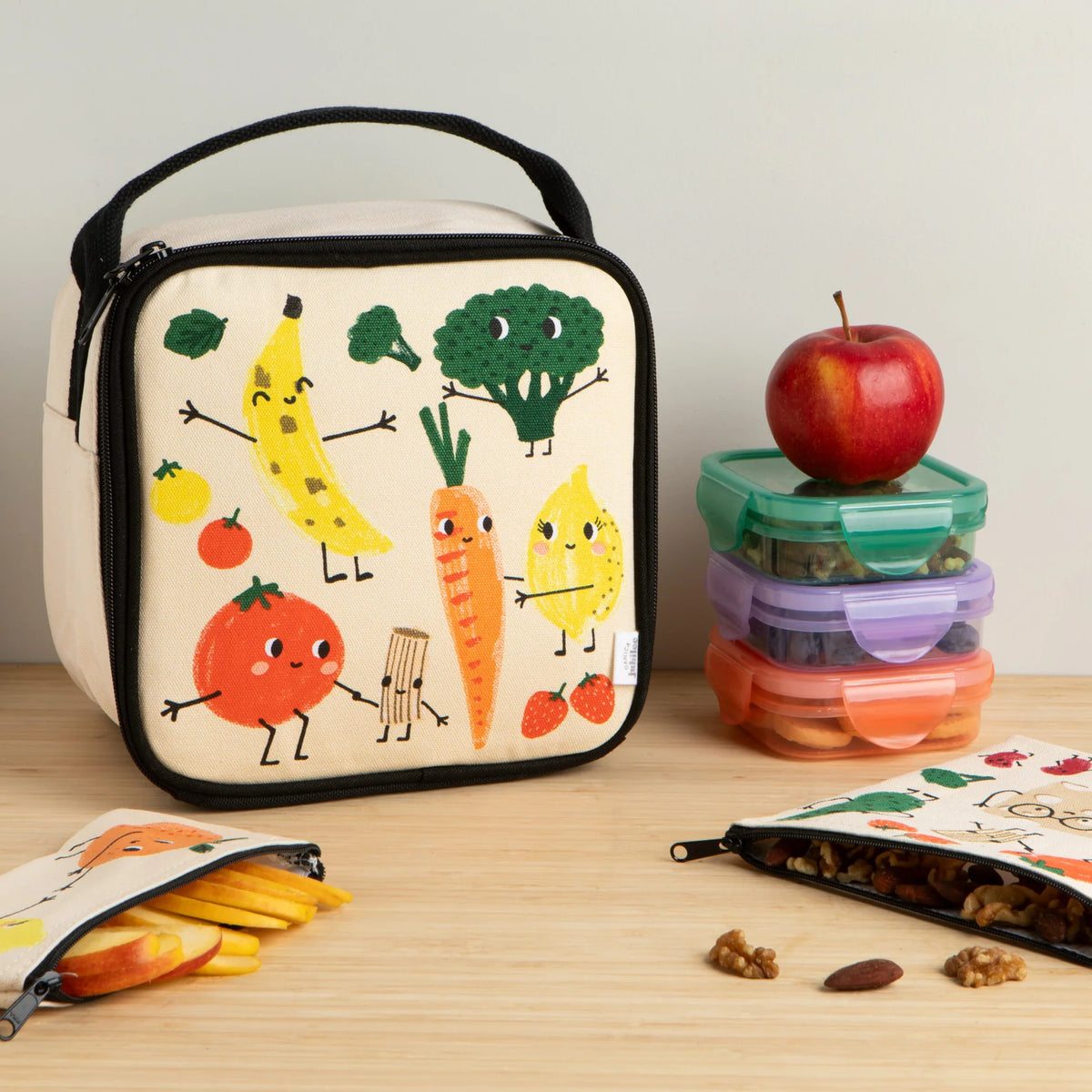 Funny Foods Insulated Lunch Tote
