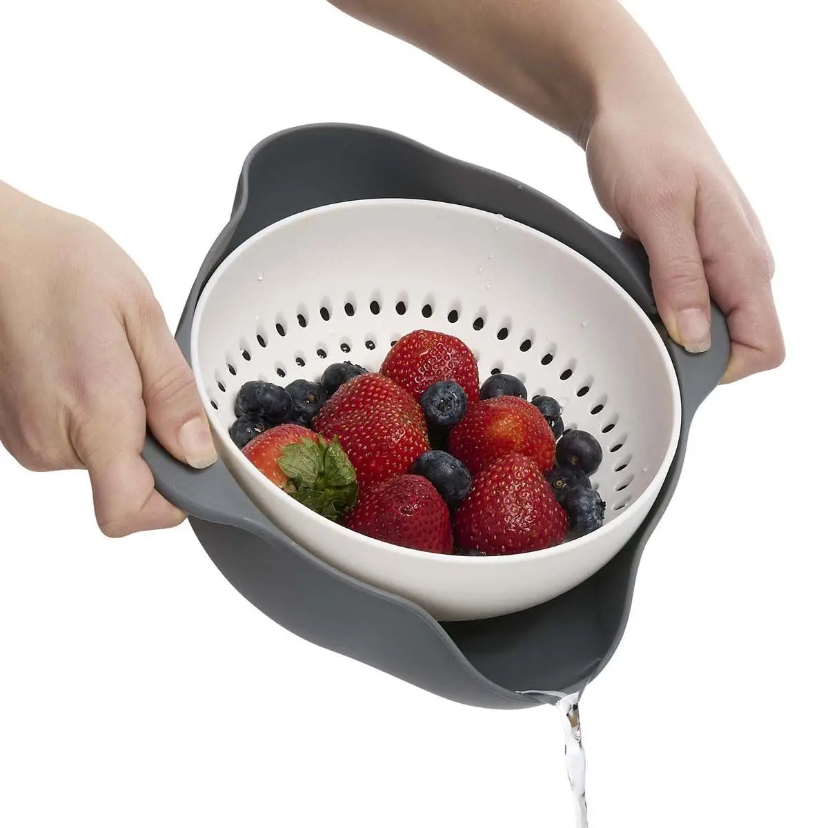 Rinse & Drain Colander Bowl
