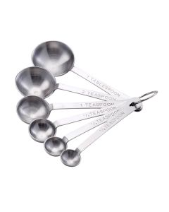 Stainless S/6 Measuring Spoons