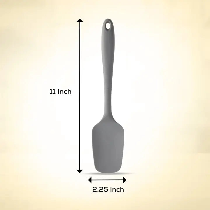 Gray Silicone Spoon Spatula