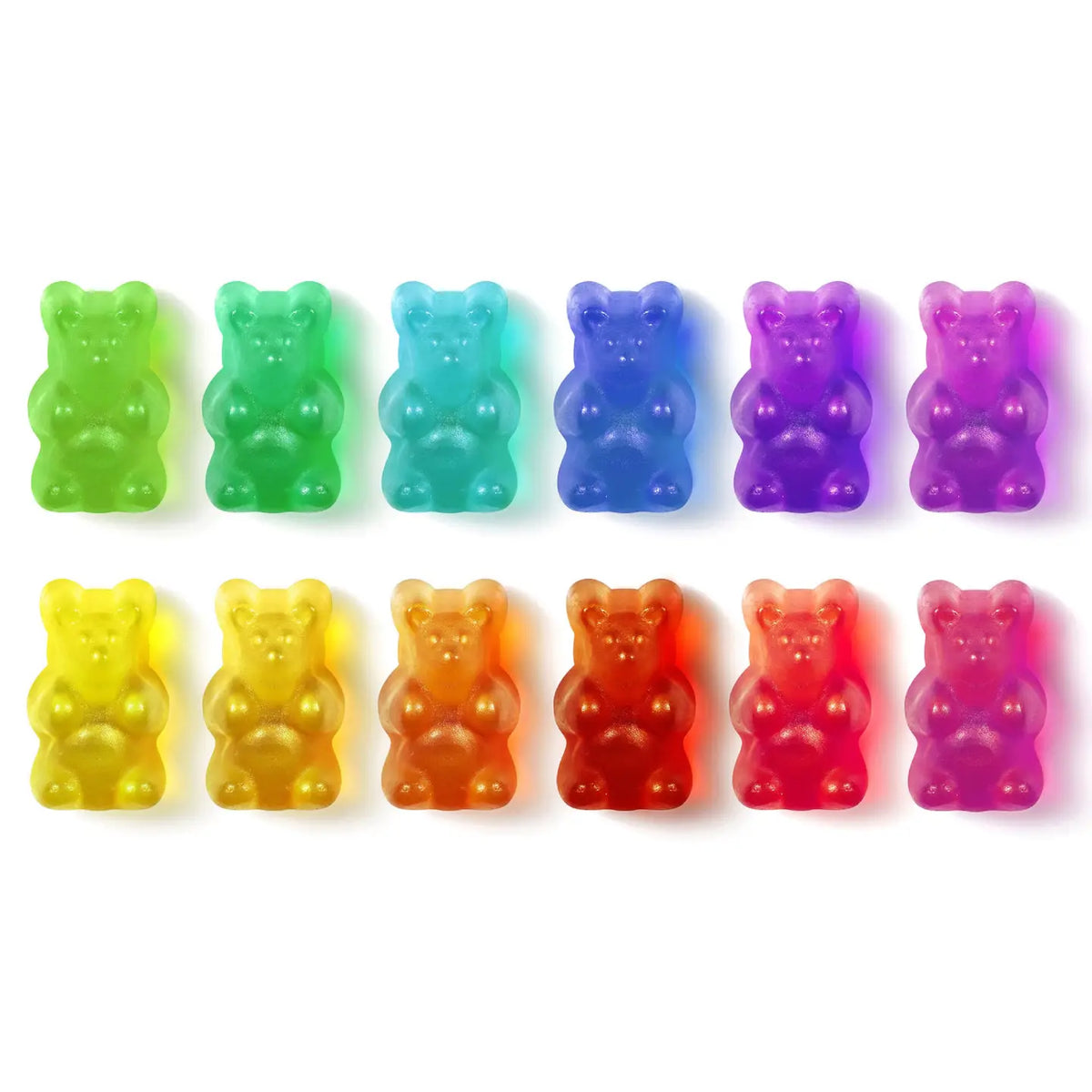 Gummy Bear & Worm Mold w/Dropper