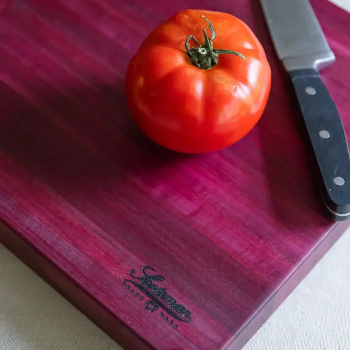 12x16 Purple Heart Butcher Block