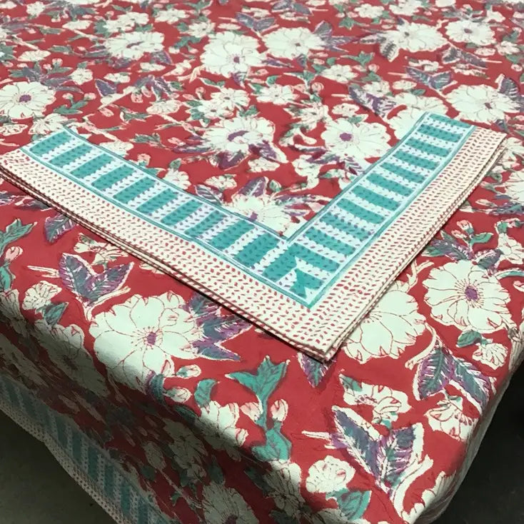 Tablecloth 60x60 Camelia Red