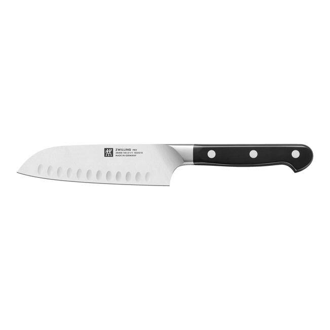 Pro 5.5" Santoku Knife, Hollow Edge