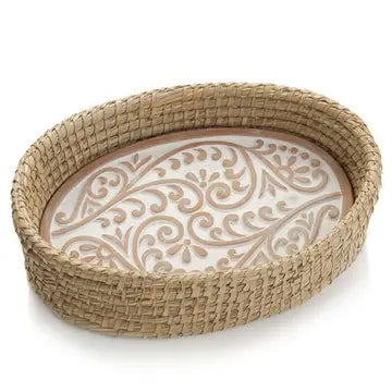 Breadwarmer Double Vine Oval