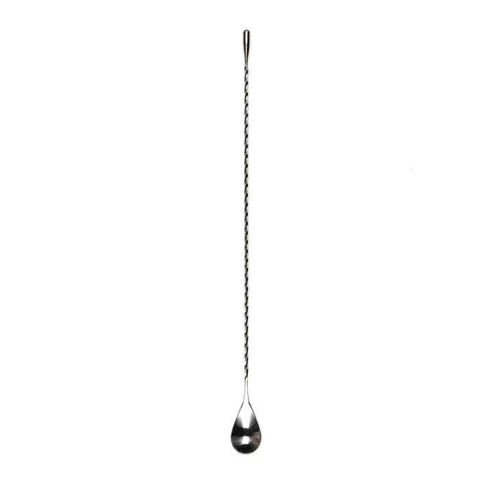 Extra Long Cocktail Spoon, 16" Silver