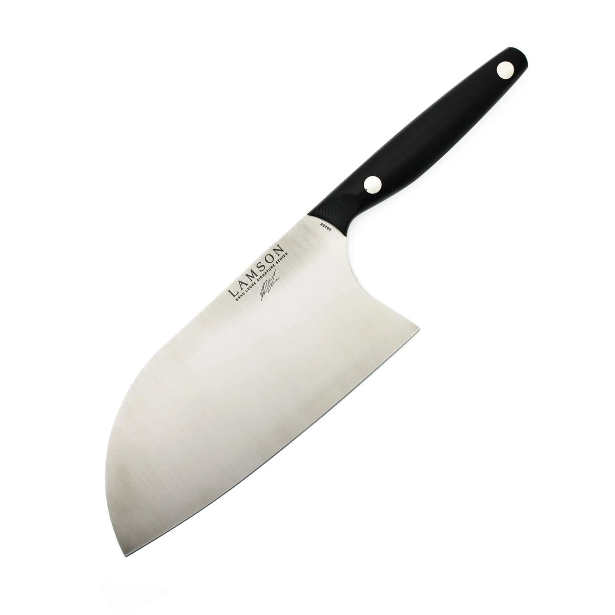 Brad Leone 8" Chinese Santoku Cleaver, Midnight G10 Black