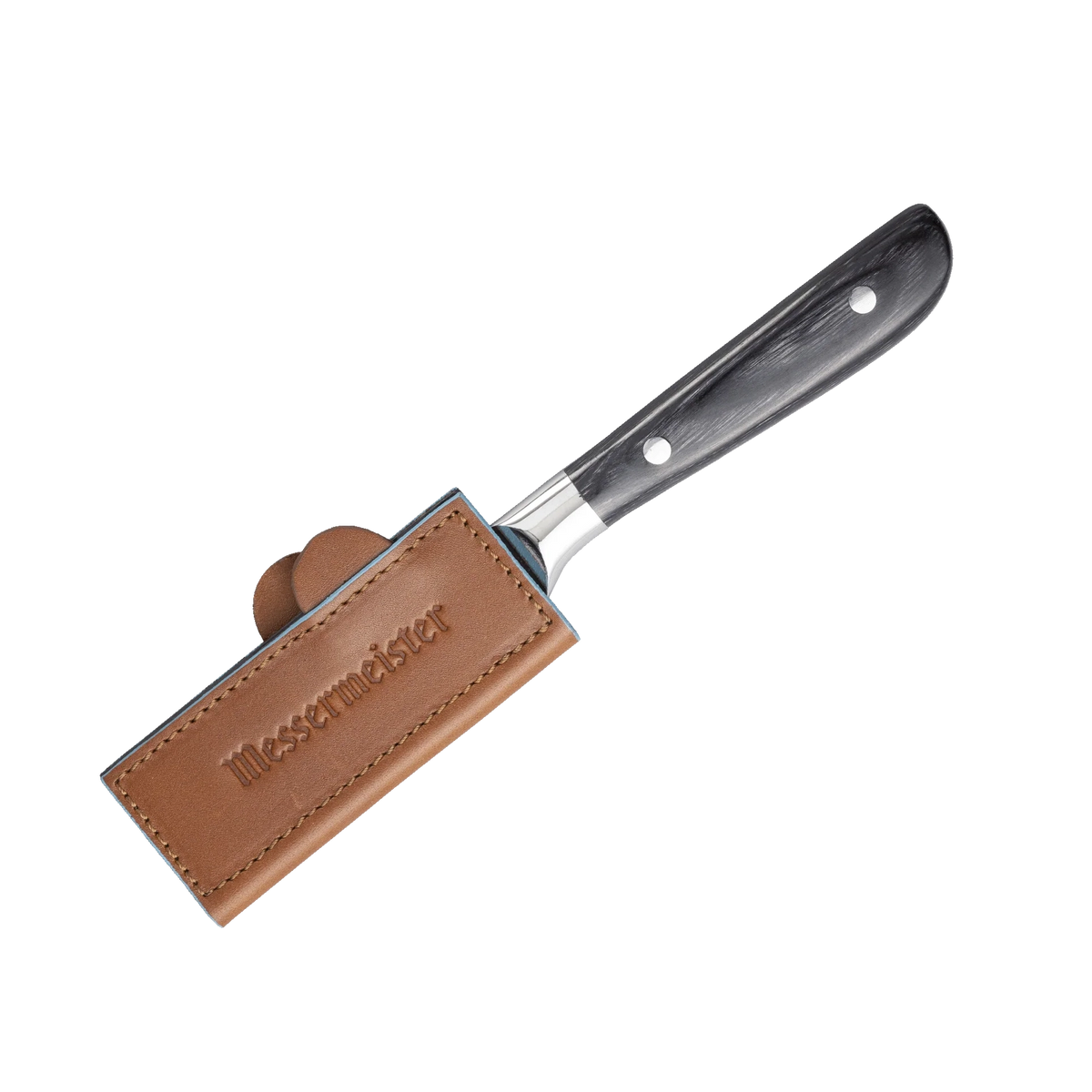 Leather Magnetic Edge Guard 4", Saddle Brown