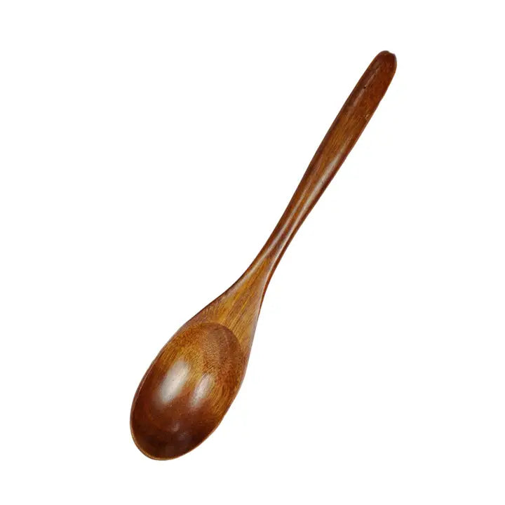 7.5"L Wood Soup Spoon