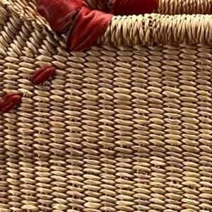 Natural Thin Rim Shop Tote