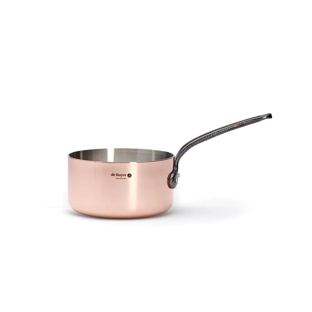 7" Saucepan Inocuivre Tradition Copper Stainless
