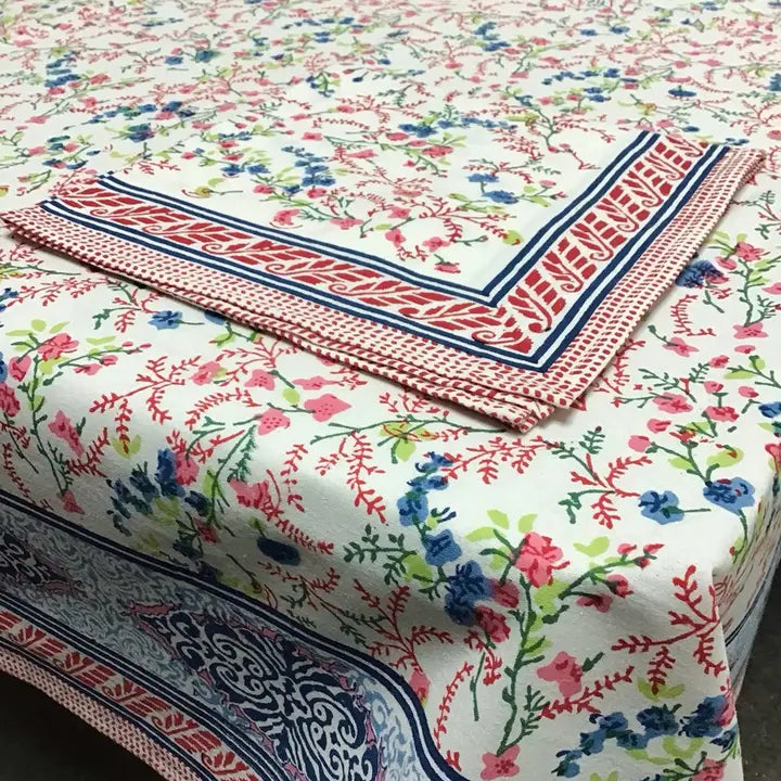60x60 Royal Botanical Multi Tablecloth