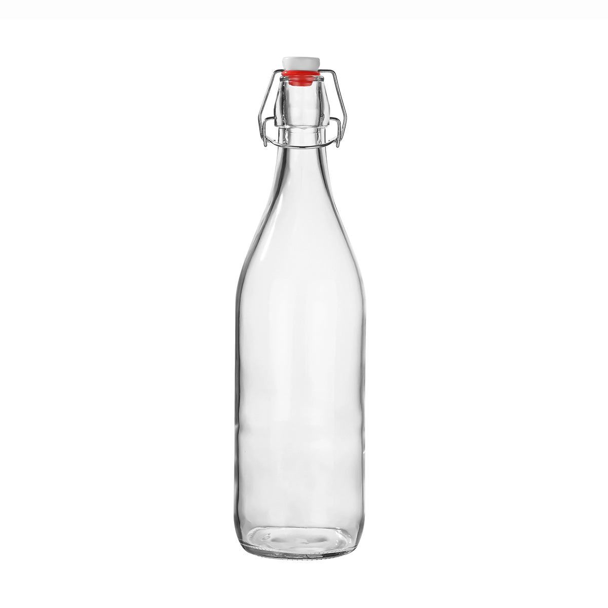Flip Top Glass Bottle, 1 Liter