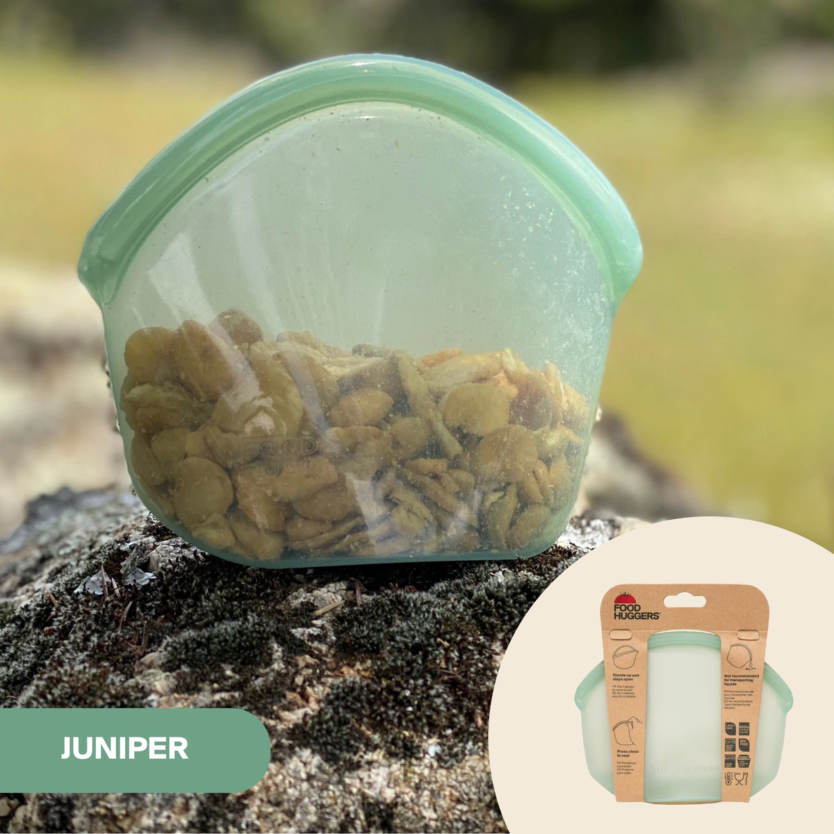 Food Huggers 400ml Bag, Juniper Green