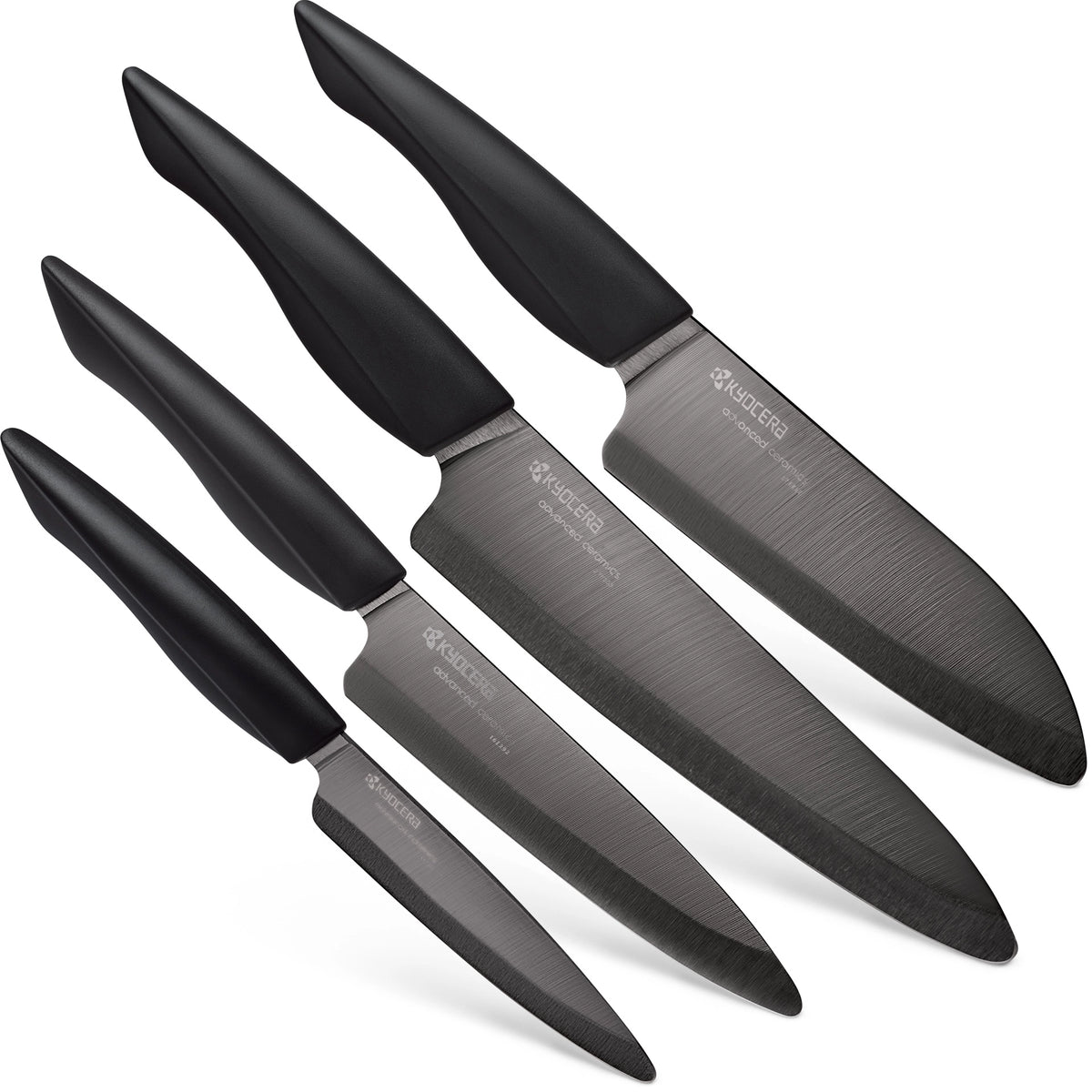 Innovationblack, S/4 Ceramic Kitchen Knife Set