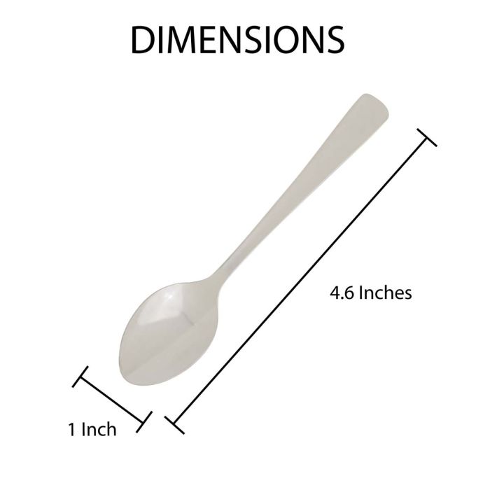 SS 4.6" Demi Spoon