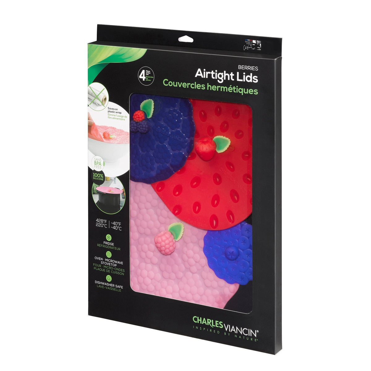 Berries Lids Gift S/4