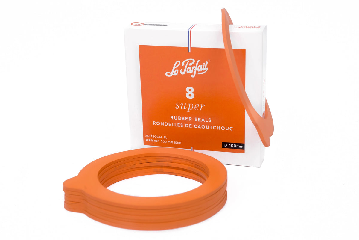 Rubber Seal 100mm Super Jar, Terrines