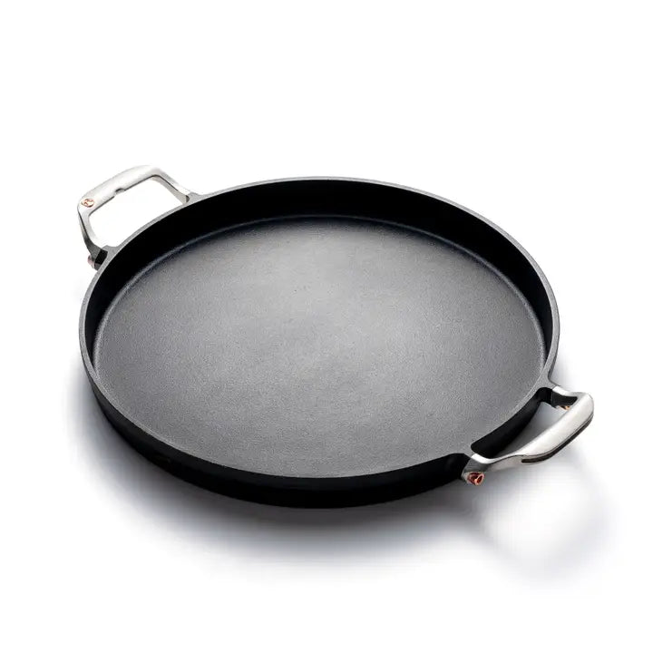 Deep Dish Cast Iron Pizza Grill Oven Pan