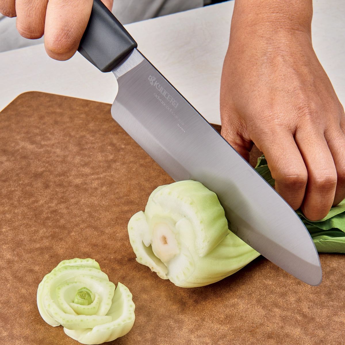 Innovationblack, 6" Ceramic Chef's Santoku Knife