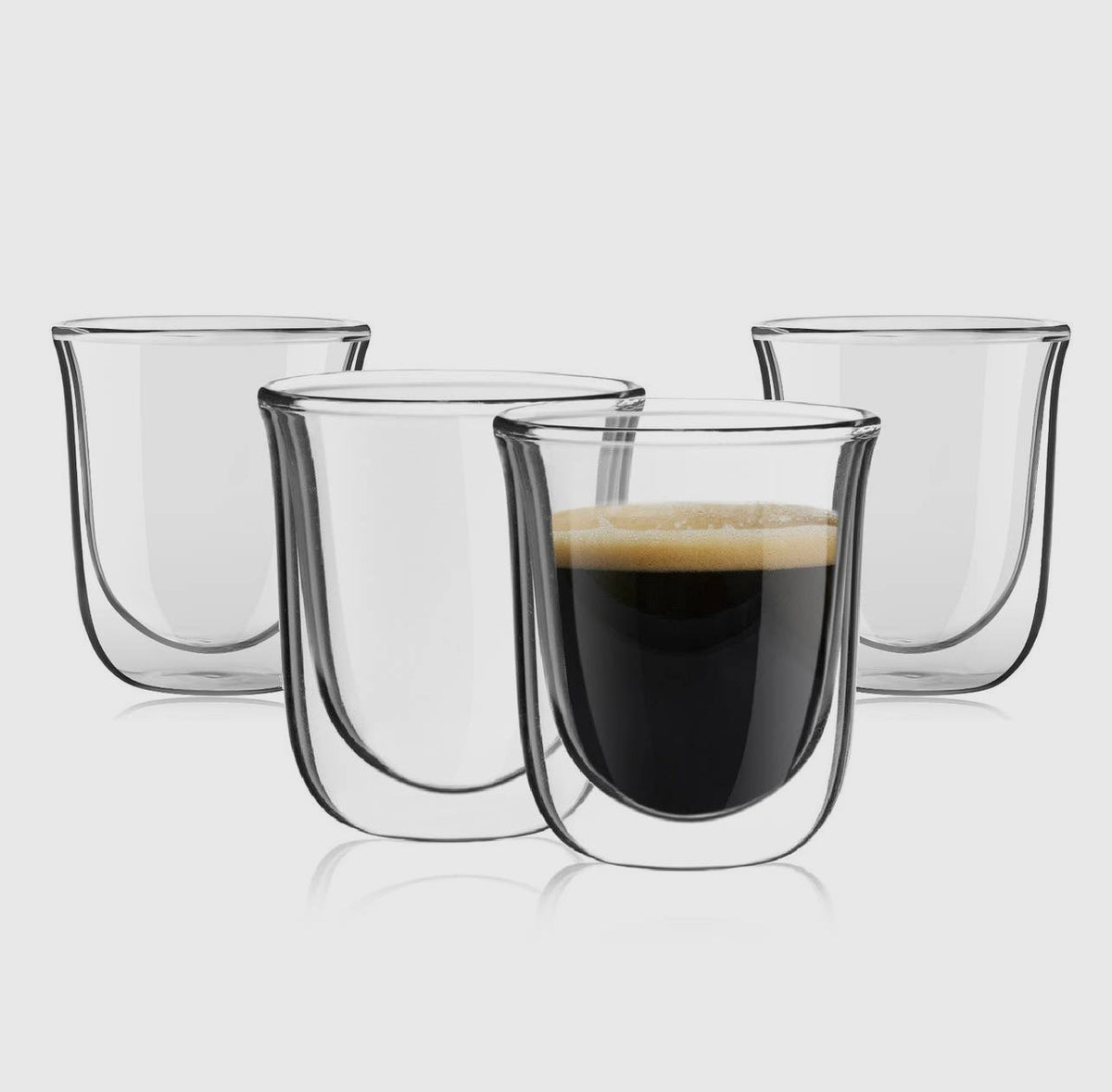 S/4 Javaah 2oz Double Walled Espresso Glasses