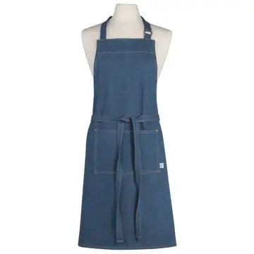 Stonewash Denim Chef Apron