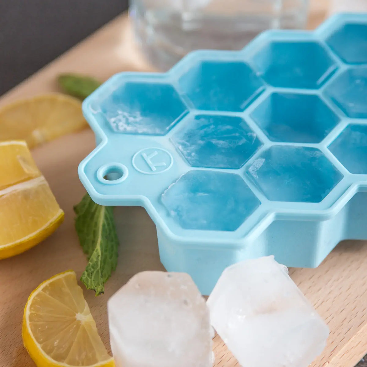 Silicone Hex Ice Cube Tray 7.75"x4.25"