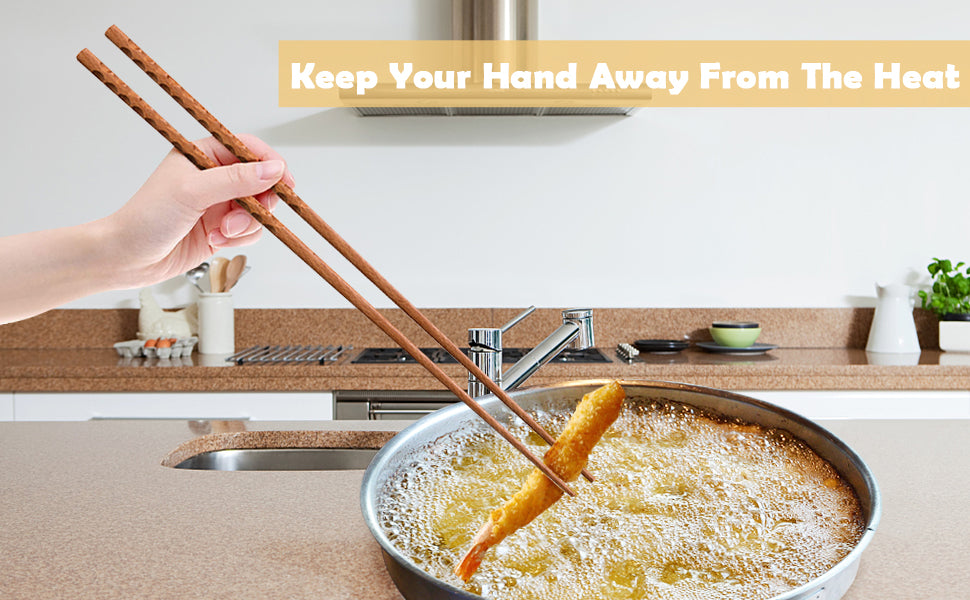 Beech Wood Cooking Chopsticks