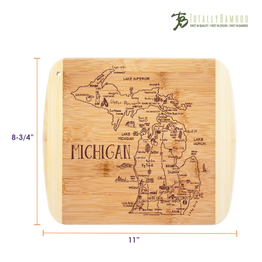 Michigan Map Slice of Life Board