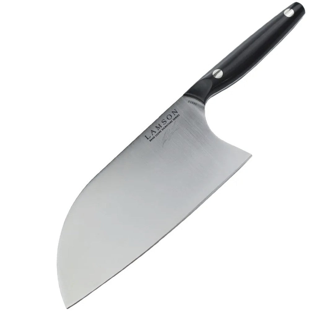Brad Leone 8" Chinese Santoku Cleaver, Pom (Black)