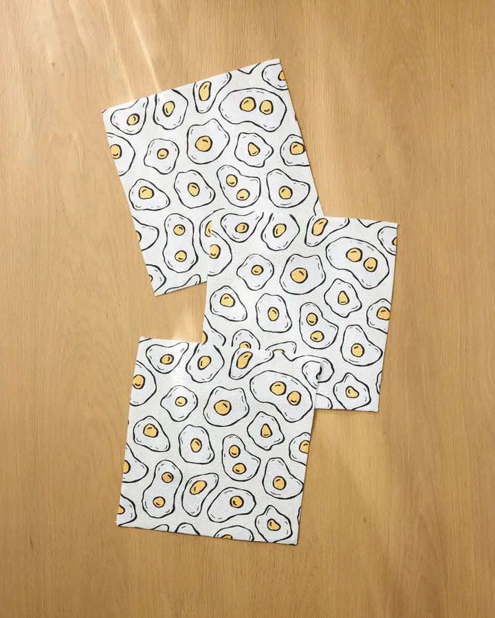 Sunny Side Eggs Dishcloth Set