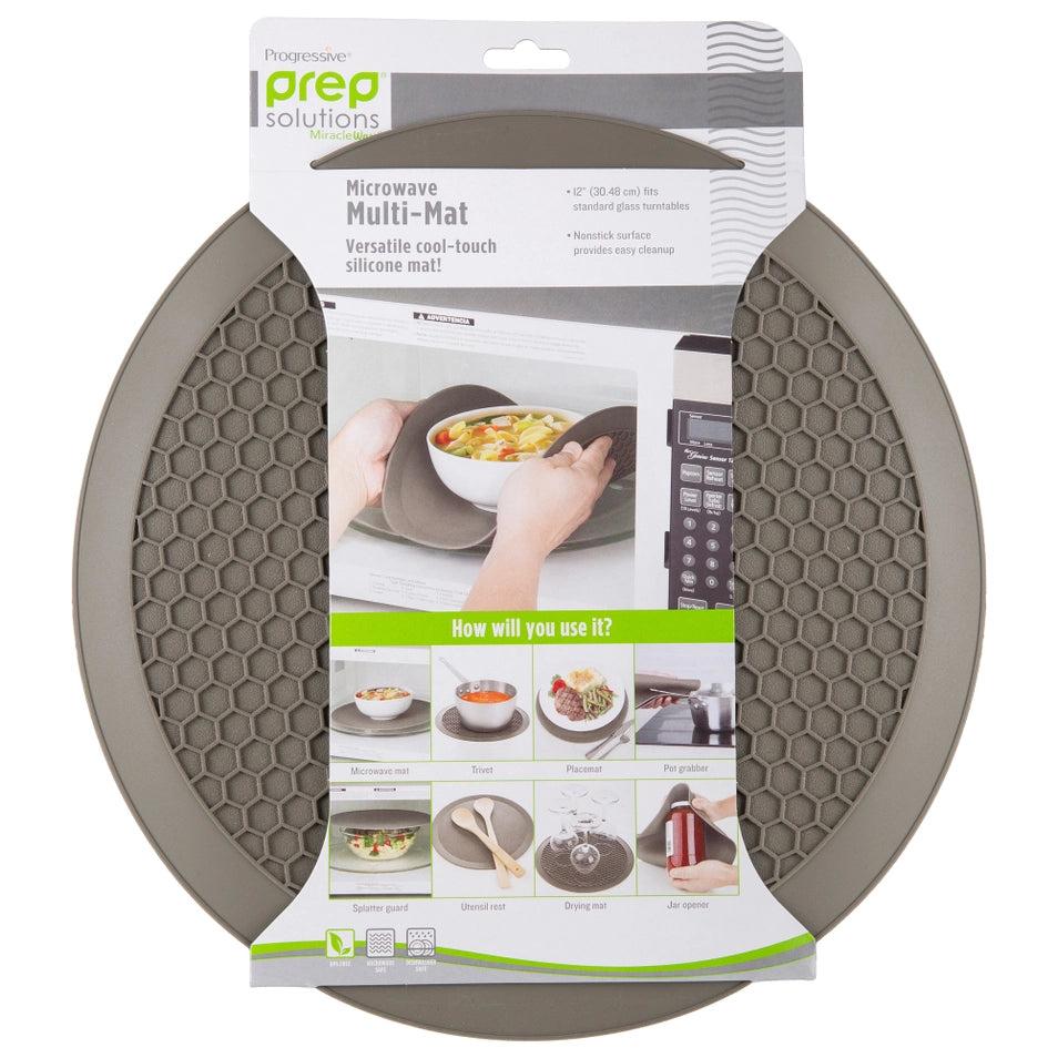 Gray 12" Silicone Multi Mat