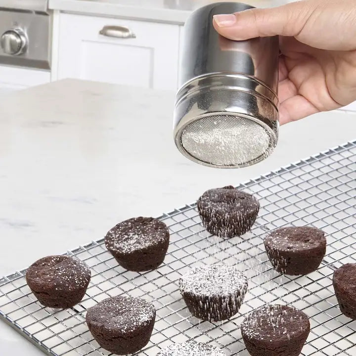 Stainless Baking Shaker & Duster Set