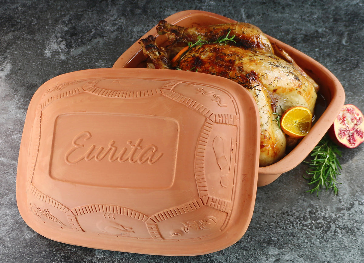 6.25qt Eurita Clay Roaster