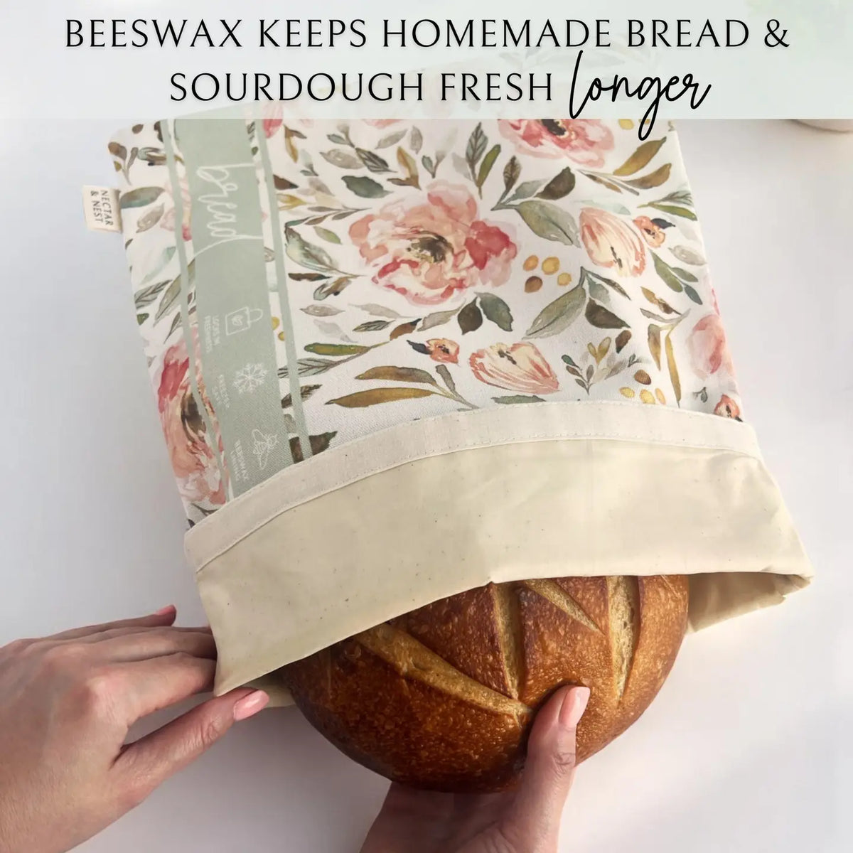 Indy Bloom Bread Bag & Dough Riser Cover Set