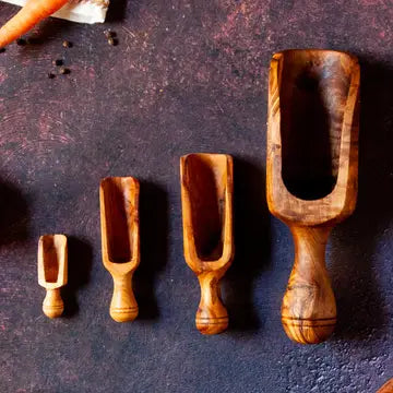 Olivewood X-Large Canister Scoop