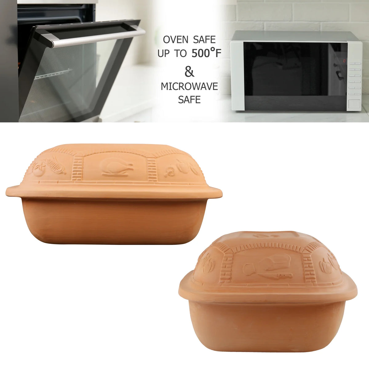 6.25qt Eurita Clay Roaster