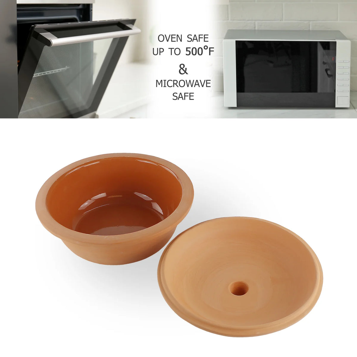 2qt Round Eurita Clay Dutch Oven
