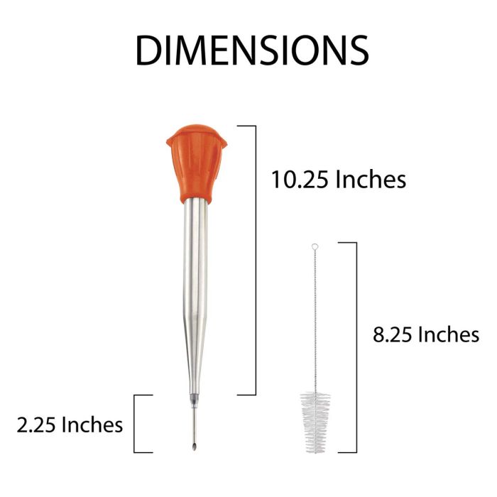 SS Turkey Basting Set
