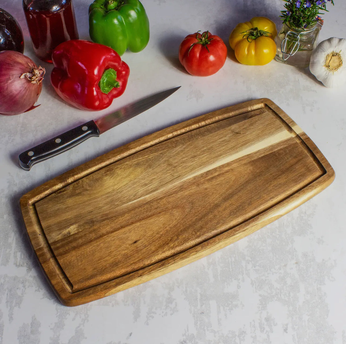 14" Acacia Channel Board