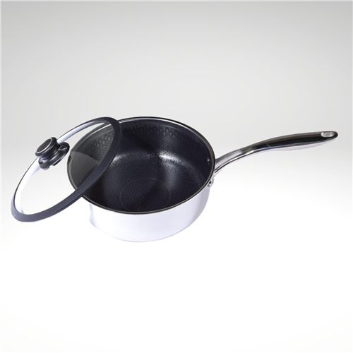 6.5" 1.5Q CeramicQR Saucepan With Lid