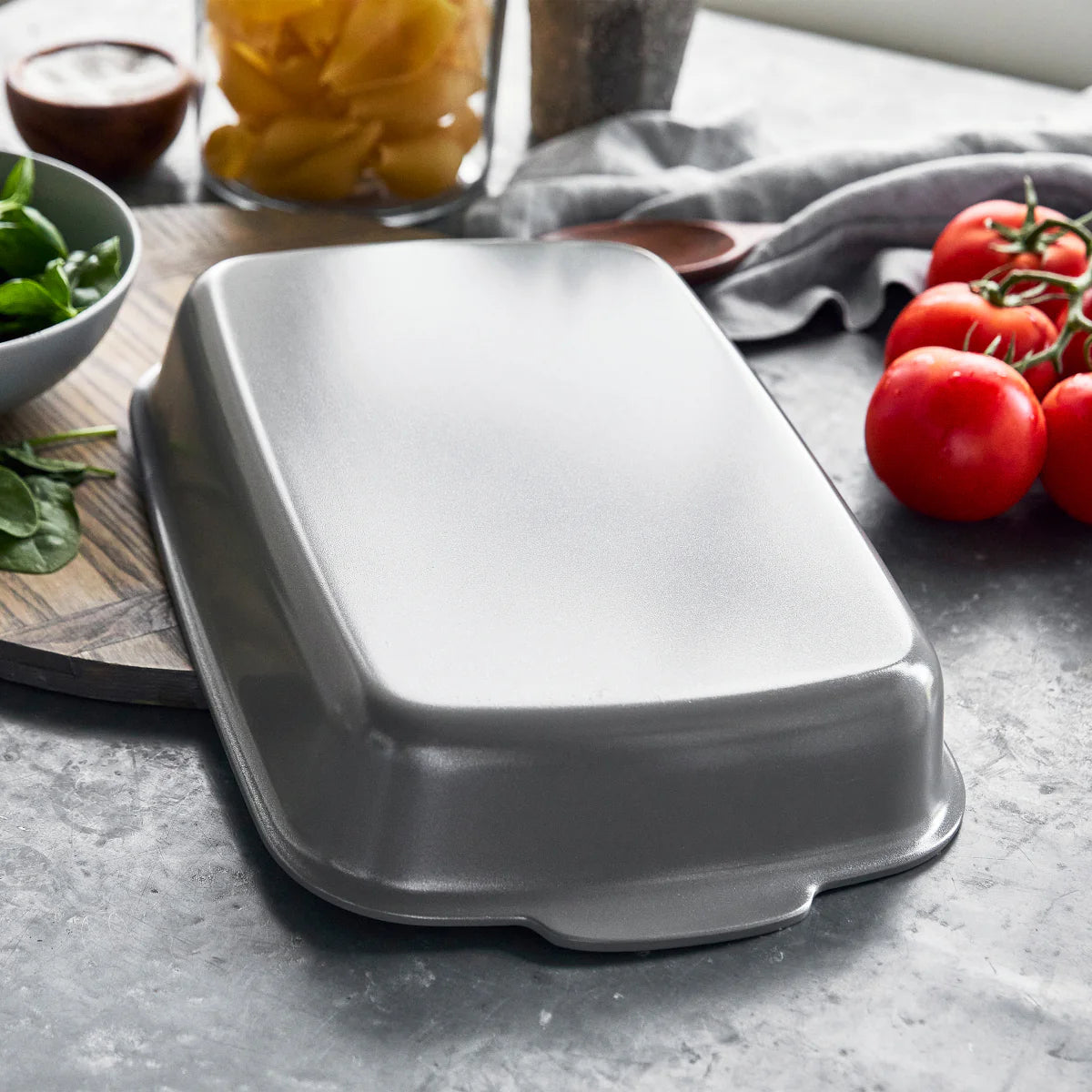 Cast Aluminum Gray 13x9 Premiere Rectangular Baker