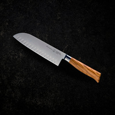 Oliva 7" Kullenschliff Santoku Knife