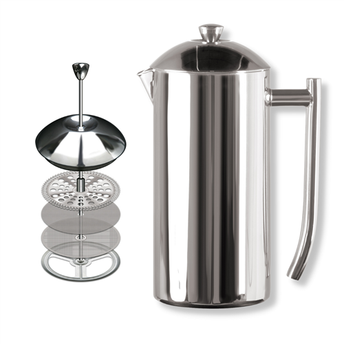 Frieling 23oz French Press Double Wall, S/S Mirror