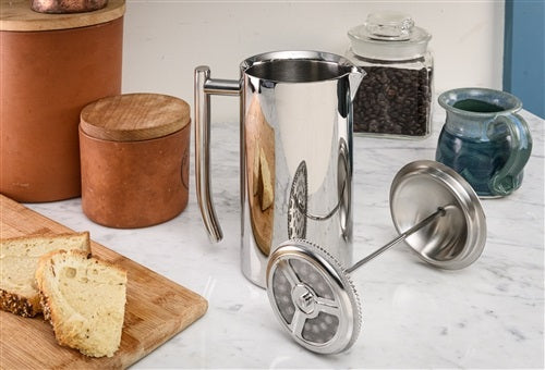 Frieling 17oz French Press Double Wall, S/S Mirror