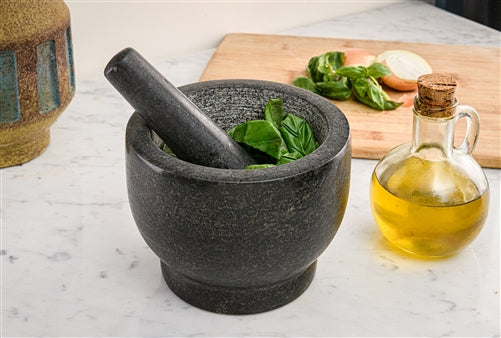 Cilio Goliath Granite Mortar & Pestle