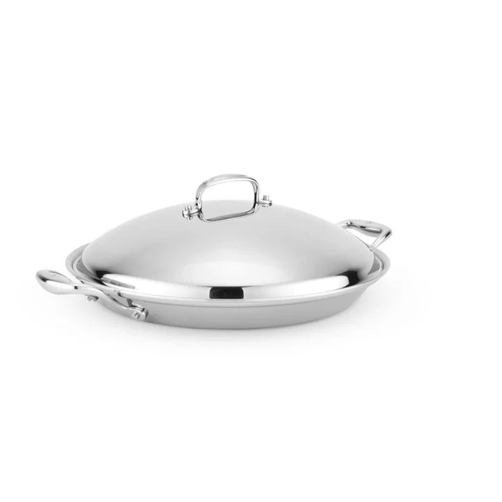 Titanium 13.5" Paella Pan with Lid