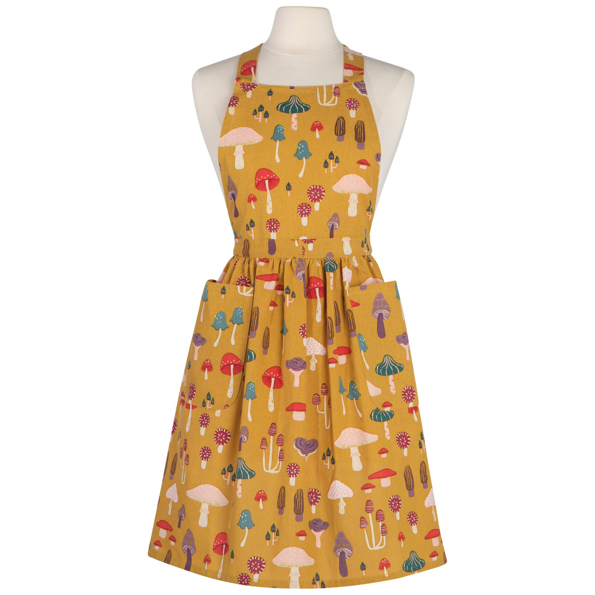 Mushroom Gems Maisie Apron Adult